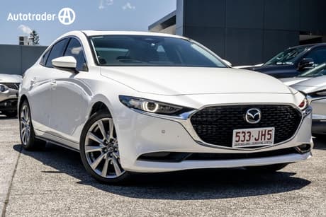 White 2023 Mazda 3 Sedan G25 Astina