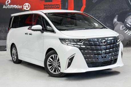 White 2025 Toyota Alphard SUV HYBRID Z
