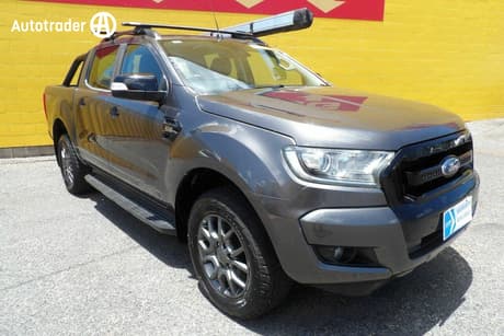Grey 2017 Ford Ranger Dual Cab Utility Fx4 Special Edition