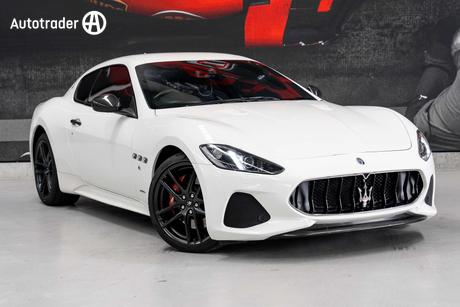 White 2018 Maserati Granturismo Coupe Sport