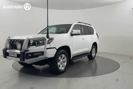 White 2019 Toyota Landcruiser Prado Wagon Gxl (4X4)
