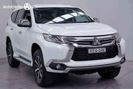 White 2017 Mitsubishi Pajero Sport Wagon Gls (4X4) 7 Seat