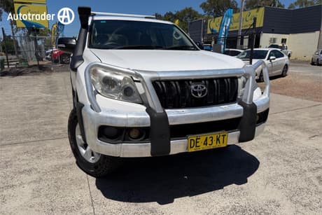 White 2011 Toyota Landcruiser Prado Wagon Gx (4X4)