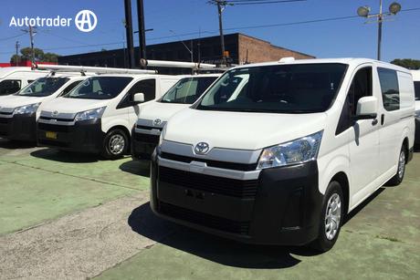 White 2021 Toyota HiAce Van Lwb