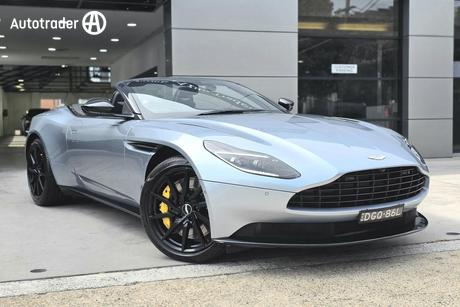 Silver 2020 Aston Martin DB11 Convertible Volante