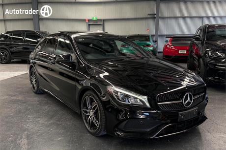 Black 2017 Mercedes-Benz CLA200 Coupe