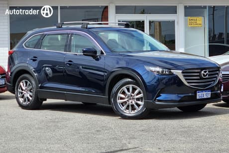 Blue 2018 Mazda CX-9 Wagon Touring (Fwd) (5Yr)