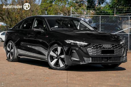 Black 2025 Audi A5 Hatch TFSI 150KW S LINE F