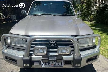 Silver 2000 Toyota Landcruiser Wagon Gxl (4X4)