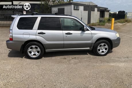 Silver 2007 Subaru Forester Wagon X