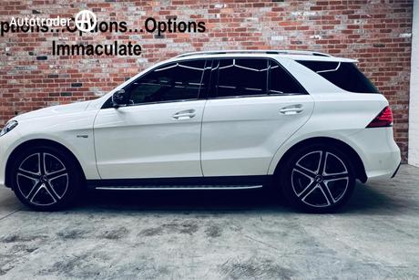 White 2016 Mercedes-Benz GLE43 Wagon 4Matic
