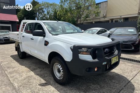 White 2018 Ford Ranger Crew Cab Chassis Xl 3.2 (4X4) (5 Yr)