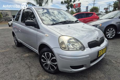Silver 2004 Toyota Echo Hatchback