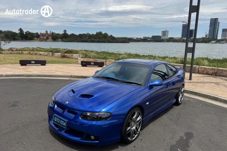 Blue 2004 HSV Coupe Coupe GTO R