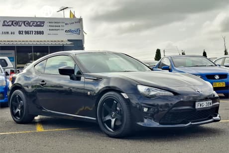 Black 2020 Toyota 86 Coupe Gts