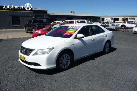 White 2014 Toyota Aurion Sedan At-X