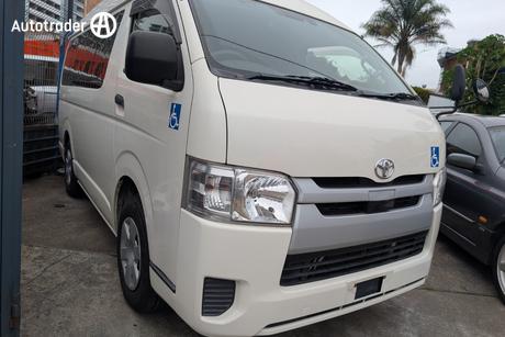 White 2019 Toyota HiAce Commercial LWB