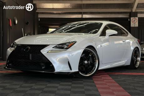 White 2014 Lexus RC Coupe RC300H VERSION L (HYBRID) 2DR COUPE 1SP E-CVT 2.5I