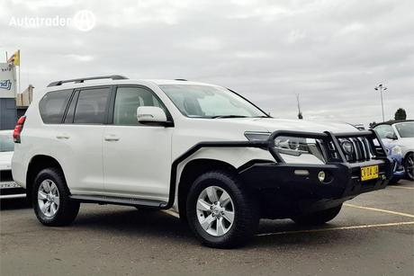 White 2019 Toyota Landcruiser Prado Wagon Gxl (4X4)