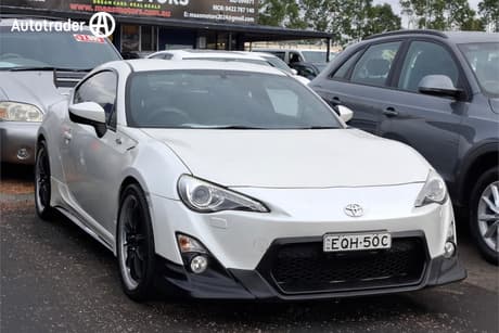 White 2014 Toyota 86 Coupe Gts