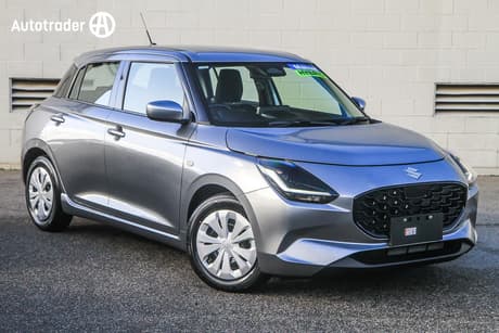 Silver 2025 Suzuki Swift Hatchback Hybrid
