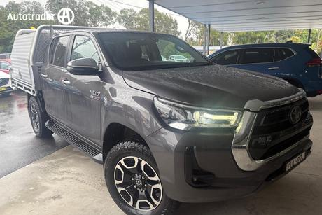 Grey 2022 Toyota Hilux Double Cab Chassis Sr5 (4X4)