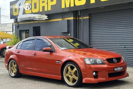Orange 2009 Holden Commodore Sedan Ss