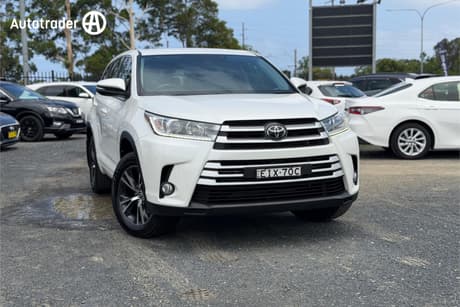 White 2019 Toyota Kluger Wagon Gx (4X2)