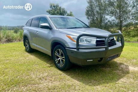 Silver 2016 Toyota Kluger Wagon Gxl (4X4)