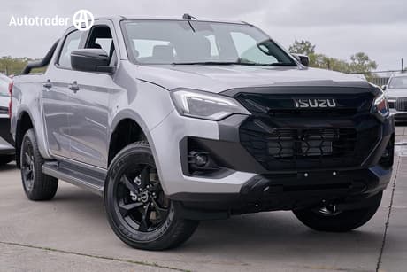 Silver 2025 Isuzu D-MAX Crew Cab Utility X-Rider (4X4)