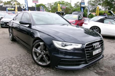 Blue 2013 Audi A6 Sedan 3.0 Tdi Biturbo Quattro