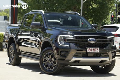 Black 2025 Ford Ranger Double Cab Pick Up Wildtrak X 2.0 (4X4)