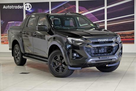 Black 2025 Isuzu D-MAX Crew Cab Utility X-Terrain (4X4)