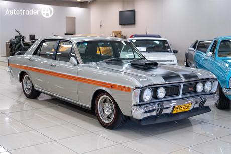 Silver 1969 Ford Falcon Sedan Gt