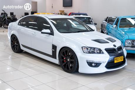 White 2011 HSV Clubsport Sedan R8 Sv Black Edition