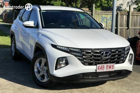 White 2021 Hyundai Tucson Wagon (Fwd)