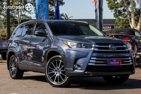 Blue 2018 Toyota Kluger Wagon Grande (4X2)