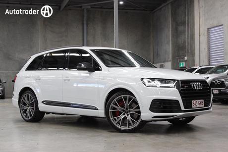 White 2017 Audi SQ7 Wagon 4.0 Tdi V8 Quattro