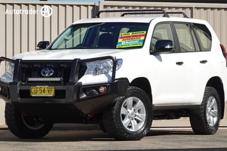 White 2019 Toyota Landcruiser Prado Wagon Gx (4X4)