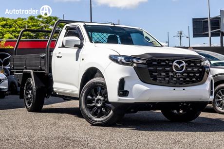 White 2025 Mazda BT-50 Freestyle Cab Chassis Xt (4X2)