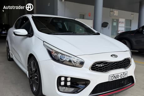 White 2015 Kia Pro Cee`d Hatch GT JD MY15