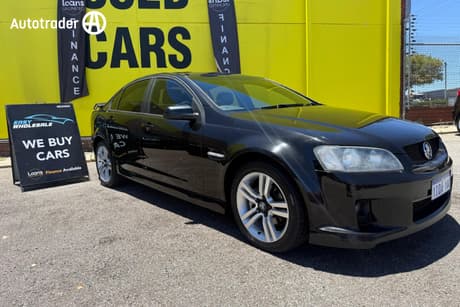 Black 2009 Holden Commodore Sedan Sv6