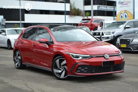 Red 2021 Volkswagen Golf Hatchback Gti
