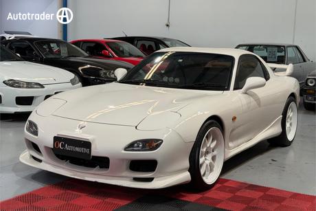 White 2000 Mazda RX7 Coupe Twin Turbo Rb