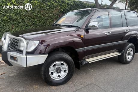 Red 2003 Toyota Landcruiser Wagon Gxl (4X4)