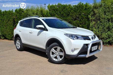 White 2014 Toyota RAV4 Wagon Gxl (4X4)