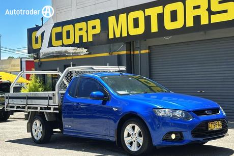 Blue 2013 Ford Falcon Ute Tray XR6