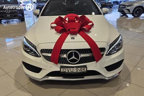White 2018 Mercedes-Benz C300 Coupe