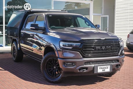 Grey 2022 RAM 1500 Crew Cab Utility Limited Rambox (Hybrid)