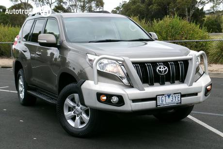 Bronze 2015 Toyota Landcruiser Prado Wagon Gxl (4X4)